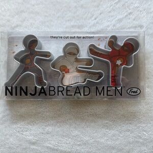 Fred Ninjabread Men Cookie Cutters NIB